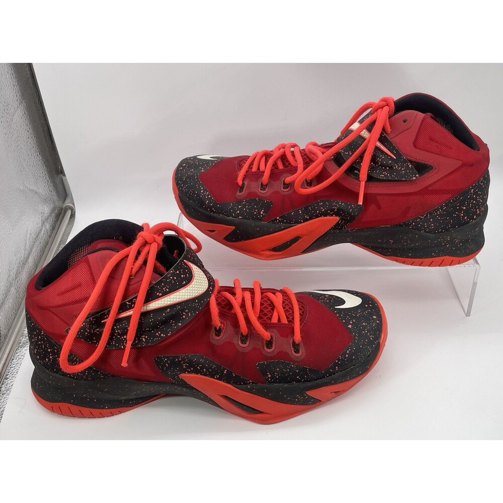 Nike Zoom HyperRev 2015 Red Black Basketball Shoes Men’s US 12 688579-616